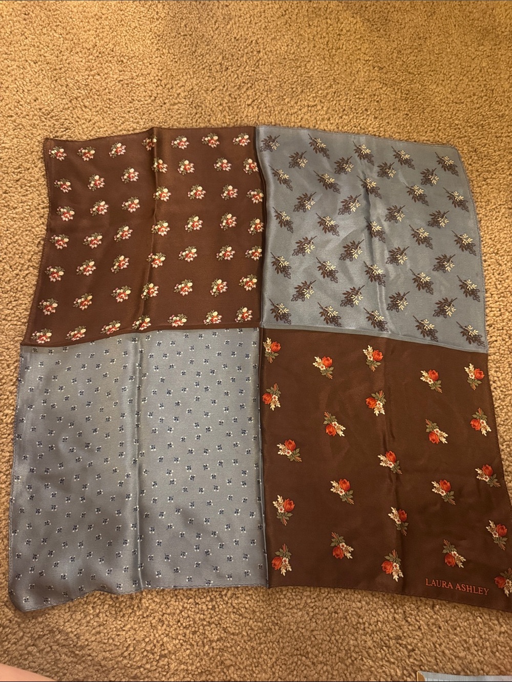 Laura Ashley Silk Scarf